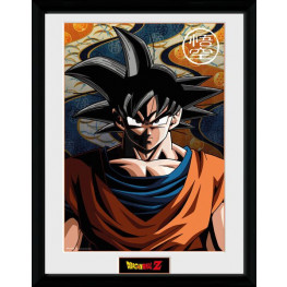 Dragon Ball Z Son Goku 45 x 34 cm - Zarámovaný plagát
